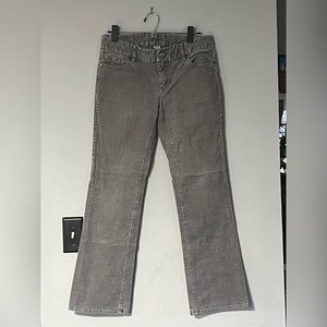 J.Crew corduroys in cloud gray